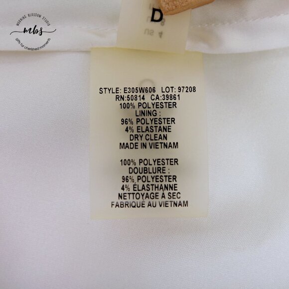 NWT Elie Tahari Dorinda Floral Burnout A Line Sleeveless Midi Dress - Picture 12 of 16